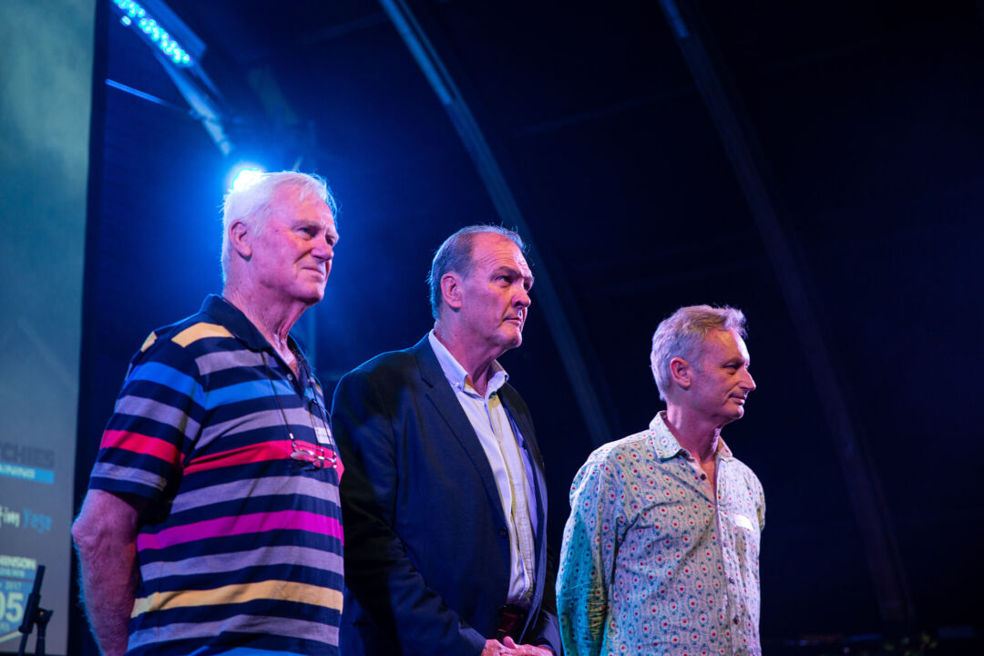 2019 / Jack Hutchinson, Greg Quinn & Scott Hutchinson at Hutchies' AOTY Awards