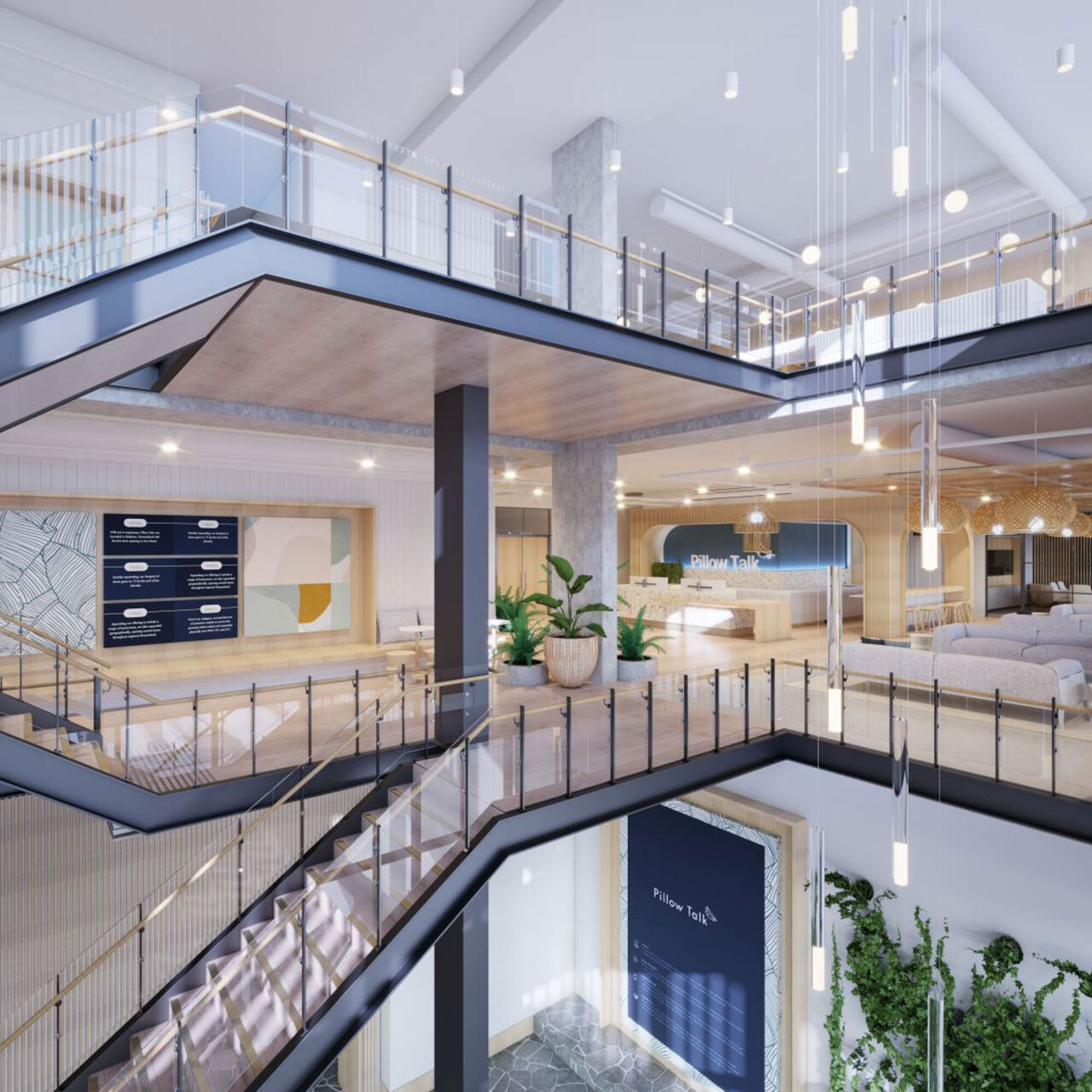 Pillow Talk Headquarters & Warehouse Hutchinson Builders