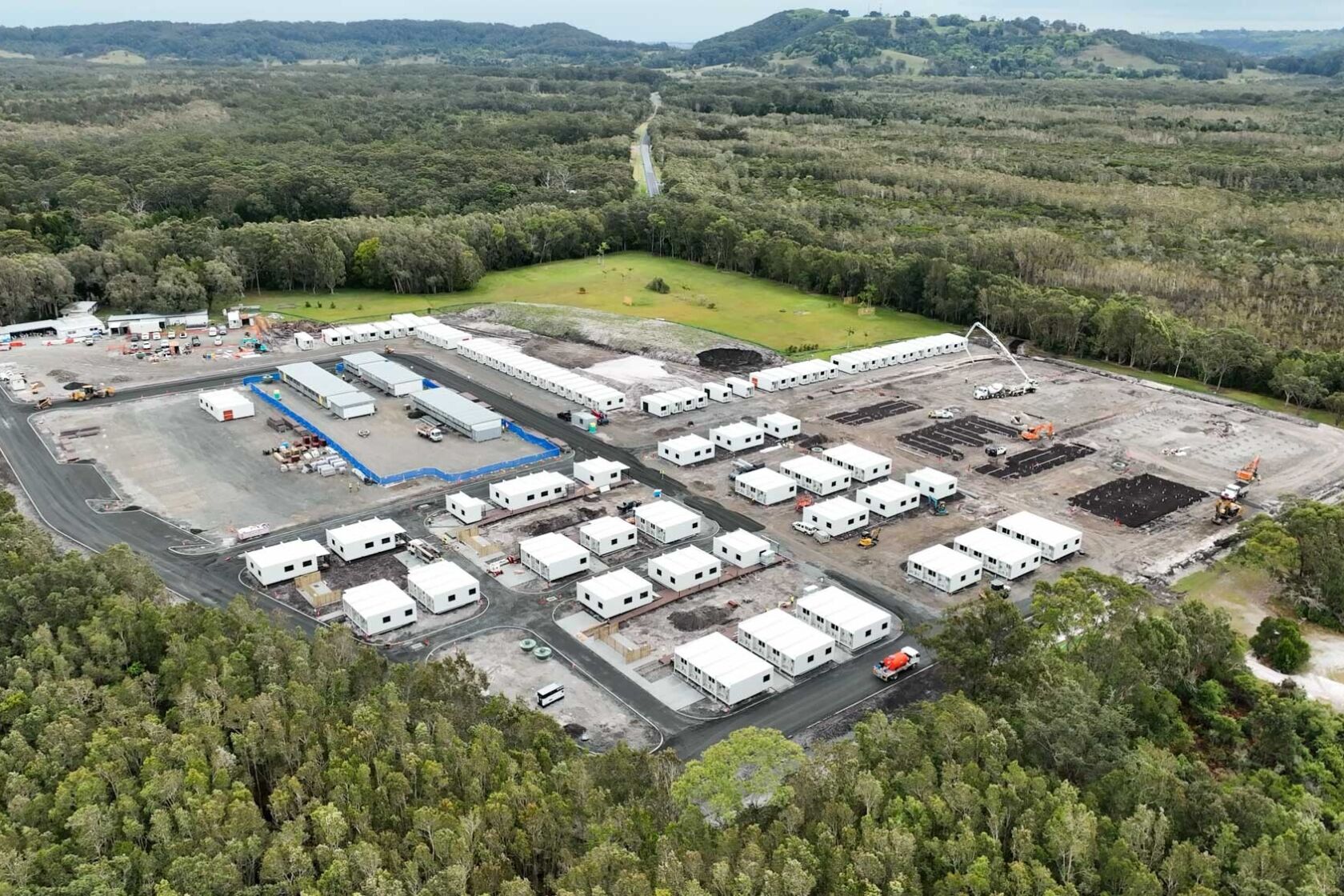 Lismore Temporary Housing Hutchinson Builders