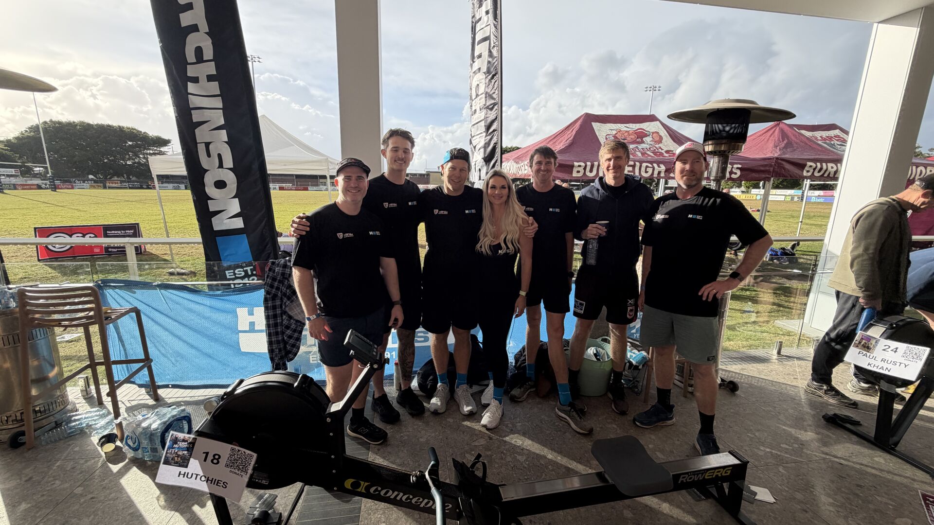 Rowing for Burleigh Bears' Yak’s recovery