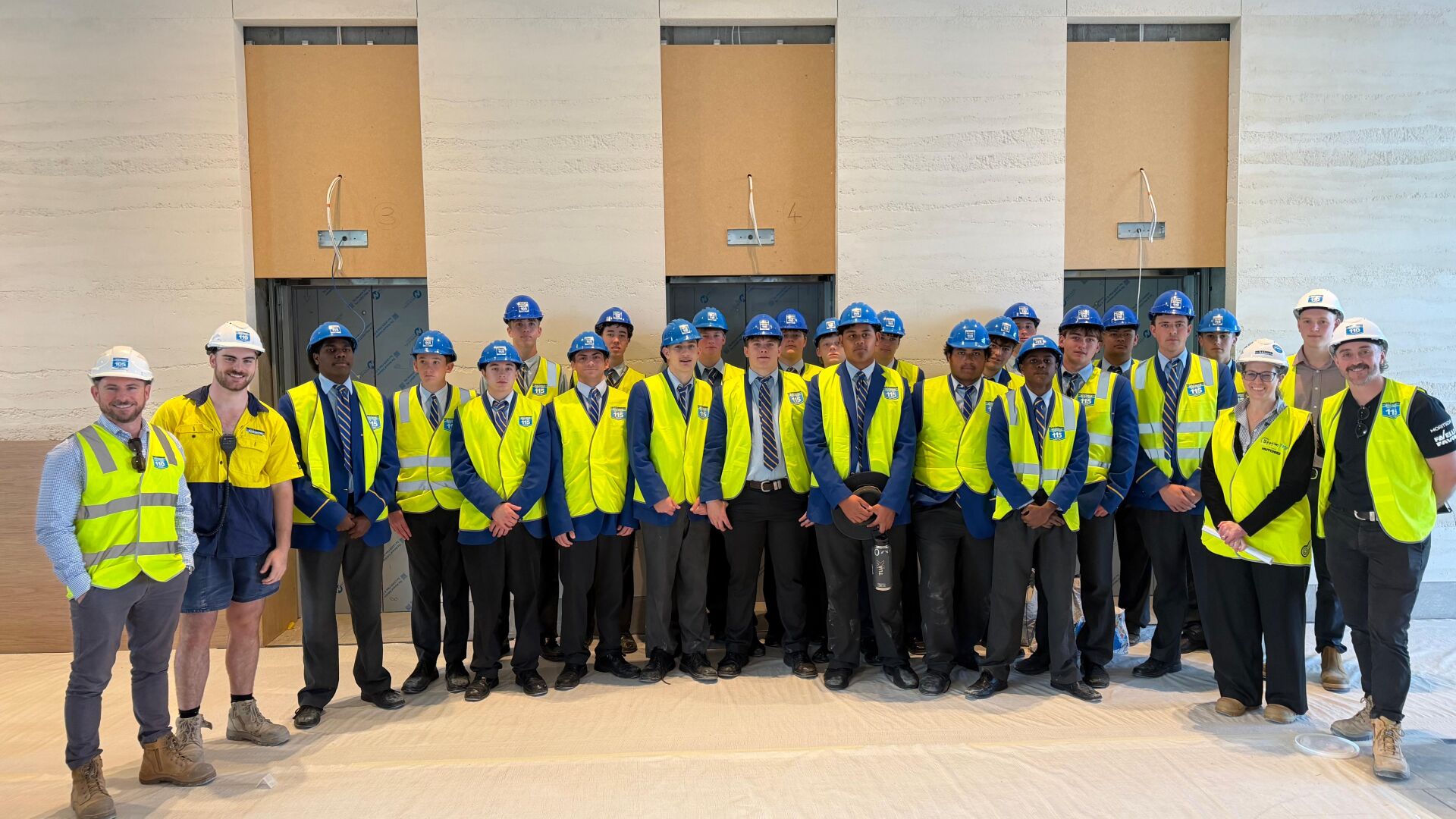 Marist students get a firsthand look at construction careers