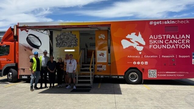 Catching cancer early with mobile skin checks onsite