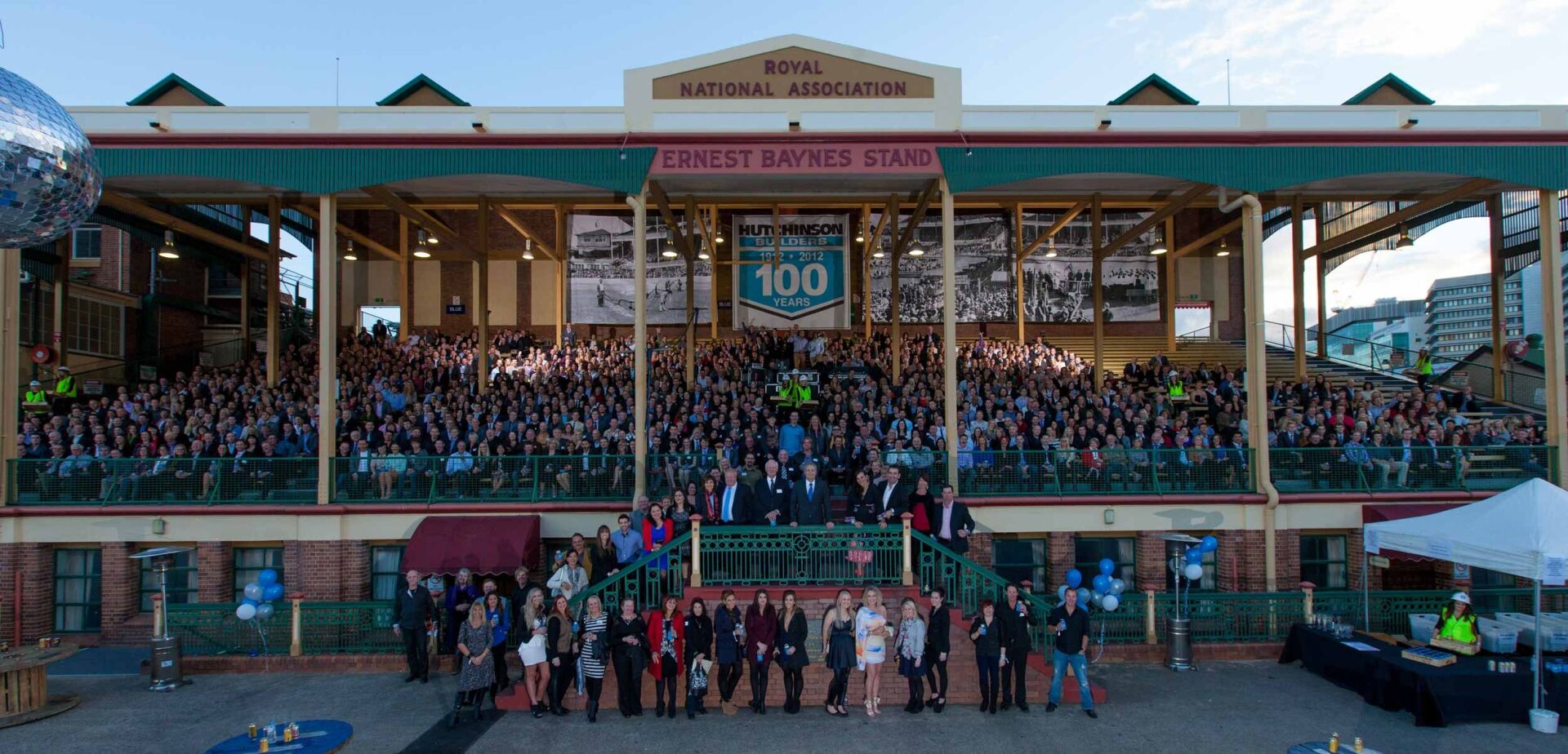 Hutchies' 100th Anniversary at Ernest Baynes Stand 2012