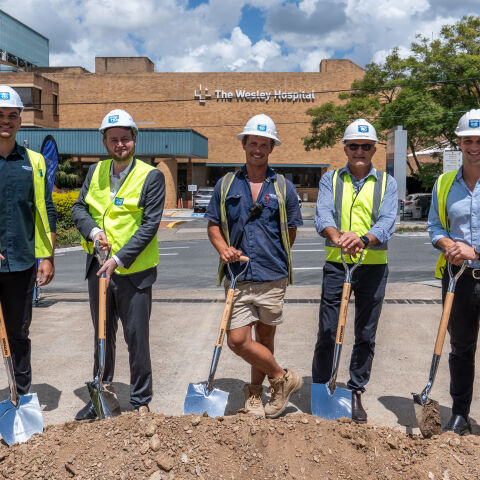 The Wesley Hospital expansion begins