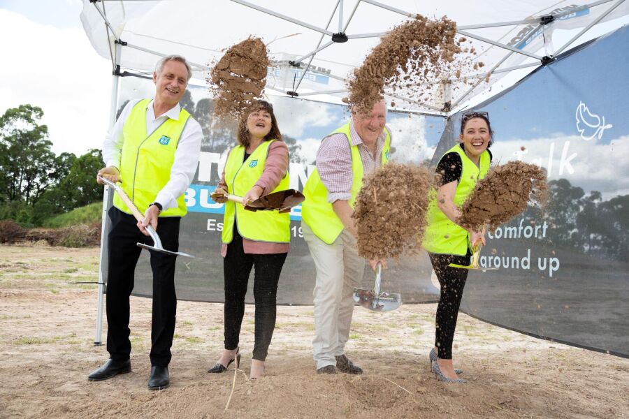 Pillow Talk Headquarters & Warehouse Hutchinson Builders