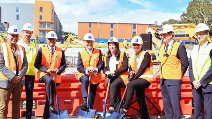 Construction progresses on M Park technology park at Macquarie Park