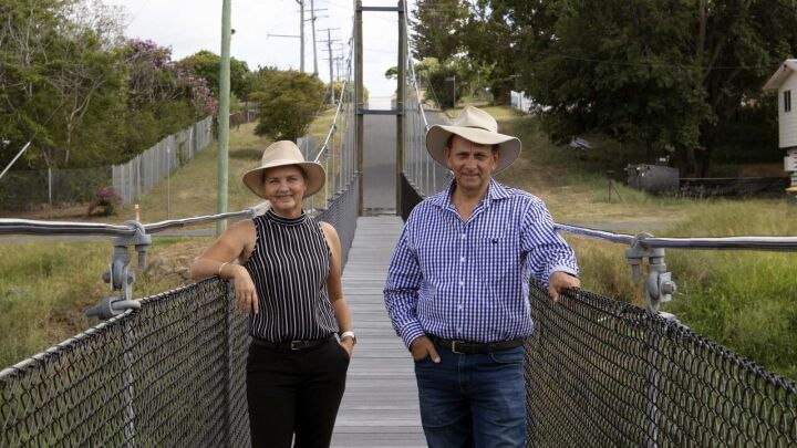 Now open: New life for iconic swinging bridge