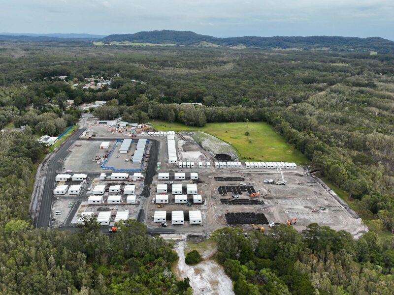 Lismore Temporary Housing Hutchinson Builders