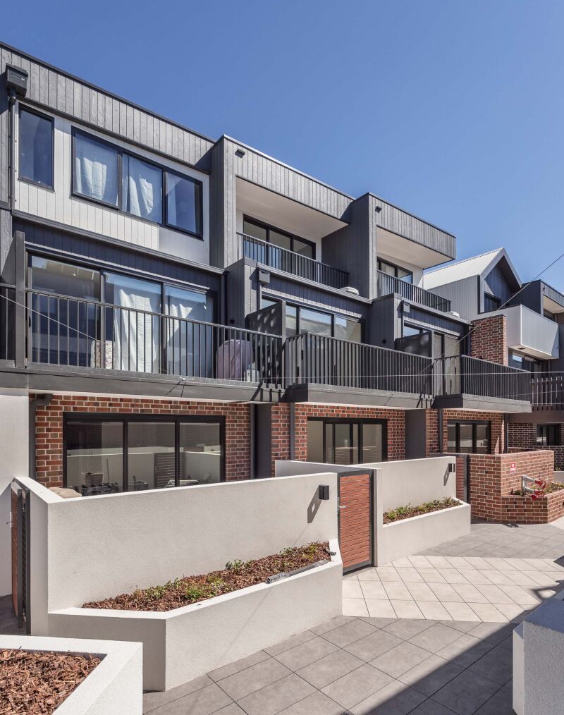 Adelaide Street Townhouses Hutchinson Builders